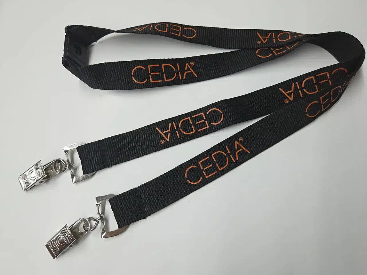 Double-ended Lanyard with Cedia logo