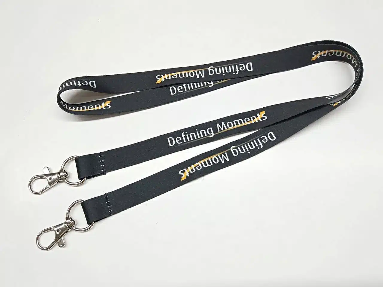 Double-ended Lanyard with Defining Moments logo