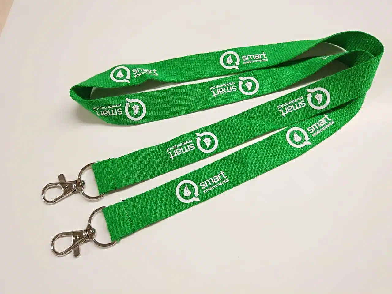 Double-ended Lanyard with Smart Environmental logo