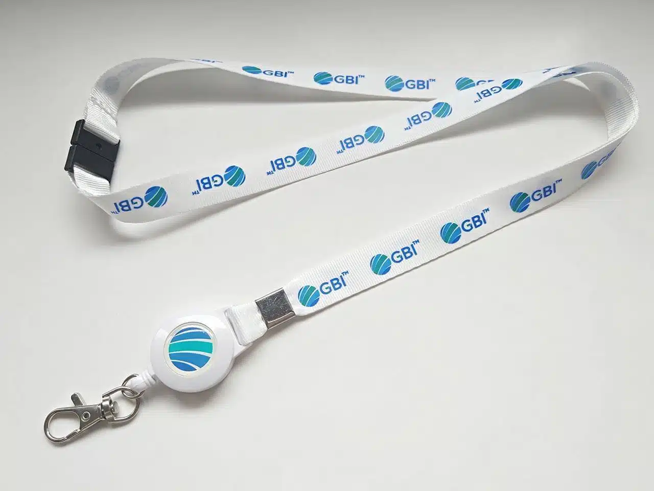 Double-ended Lanyard with GBI logo