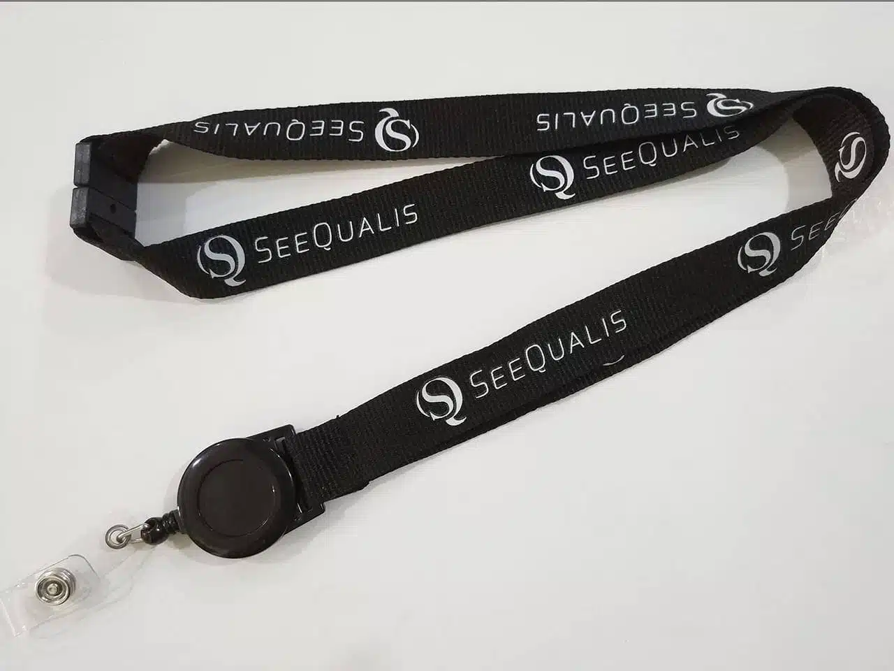 Double-ended Lanyard with SeeQualis logo