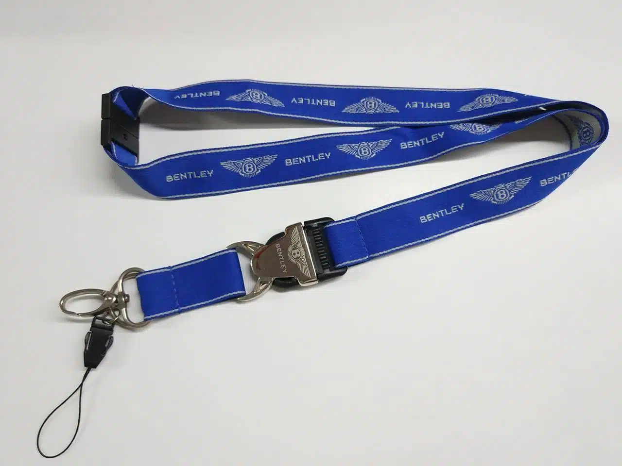 Woven Lanyard with Bentley logo